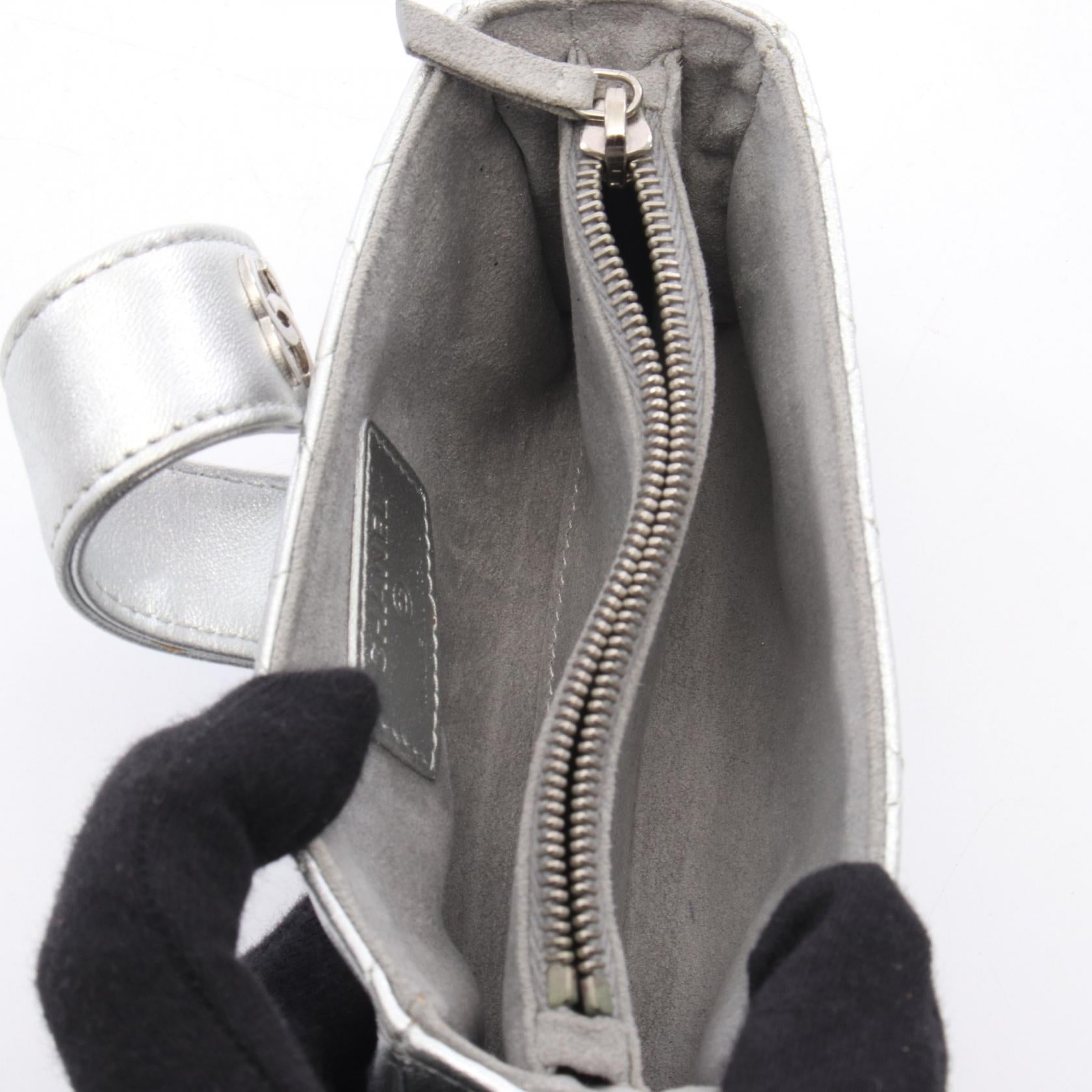 Chanel Matelasse Calfskin Pouch Bag