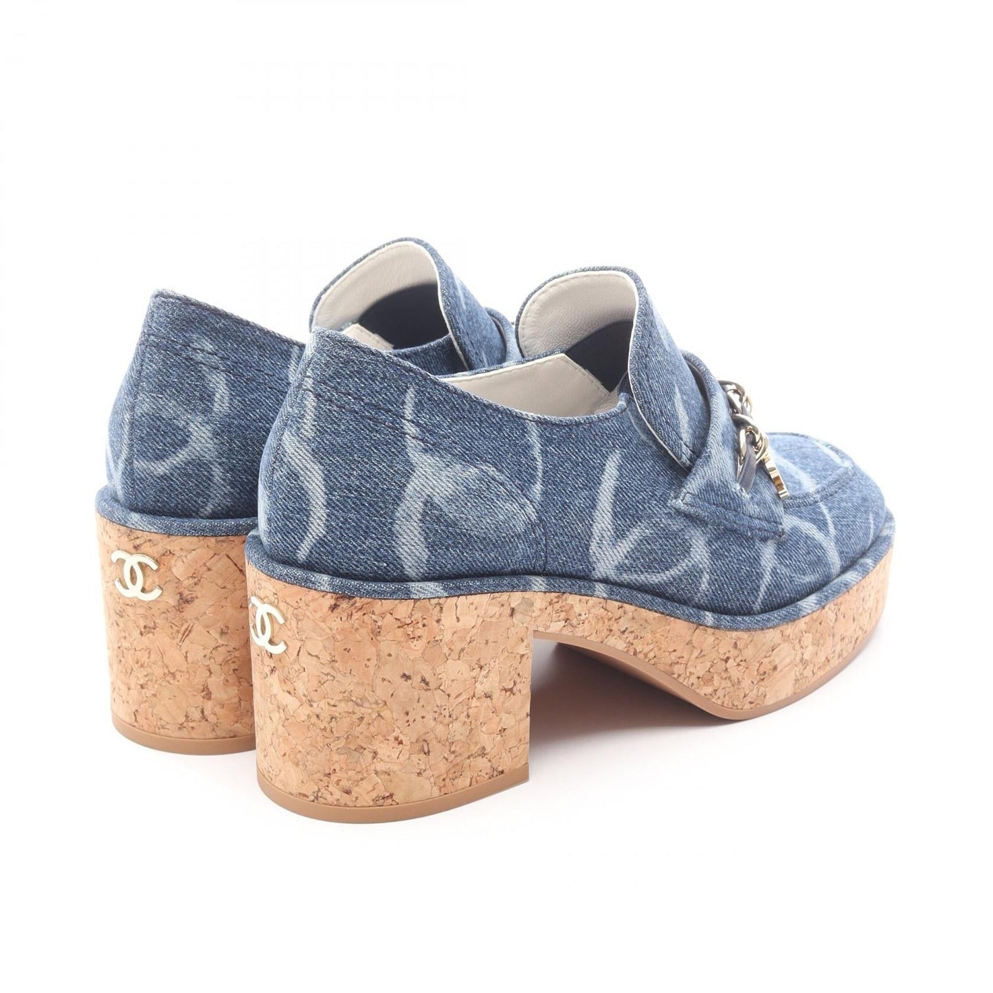 Chanel Coco Mark Denim Loafer