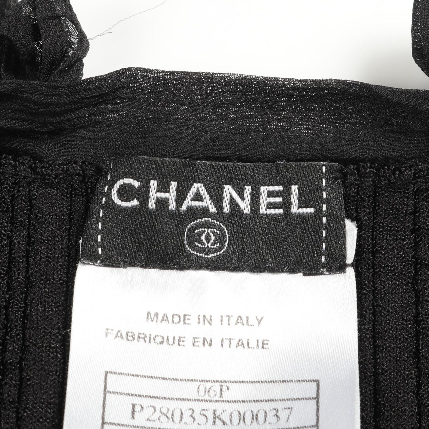 Chanel Ribbon Cardigan Rayon Cardigan