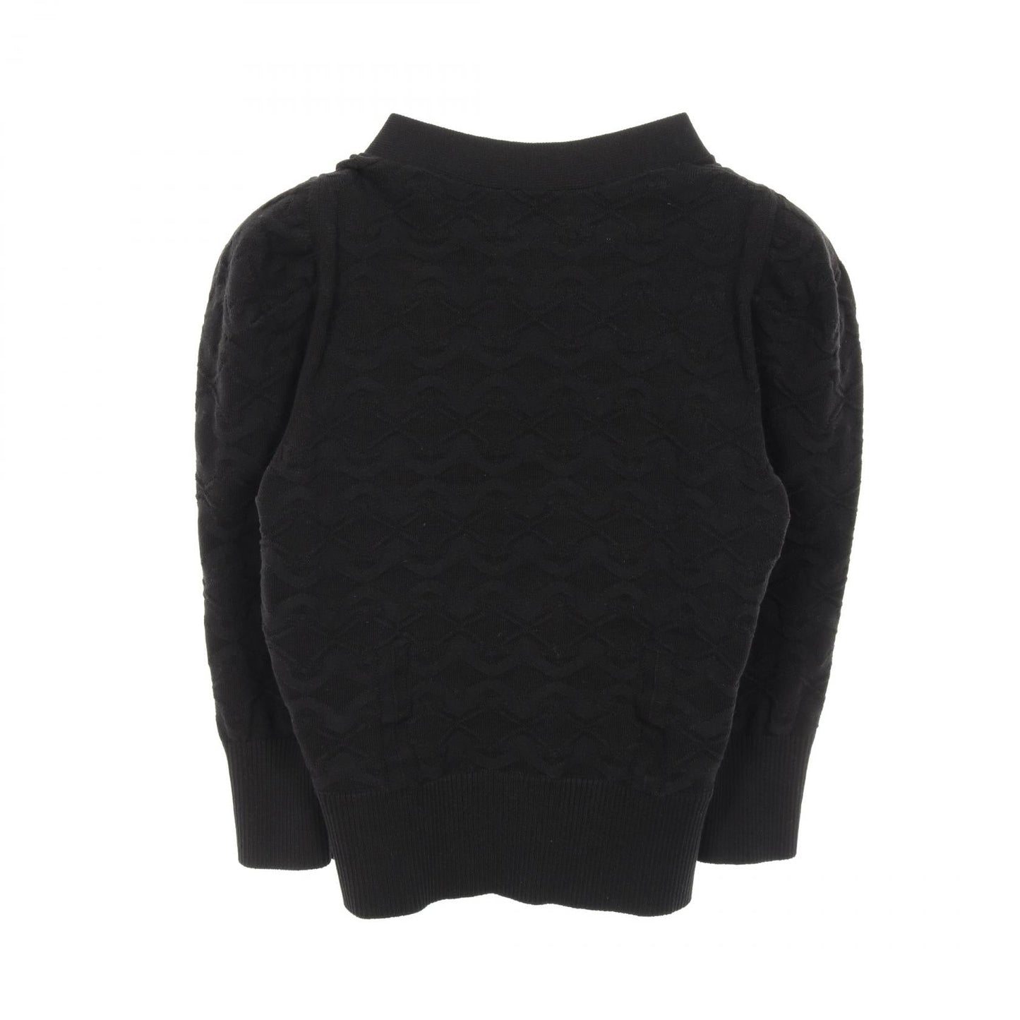 Chanel Coco Mark Button Cotton Cardigan Bag