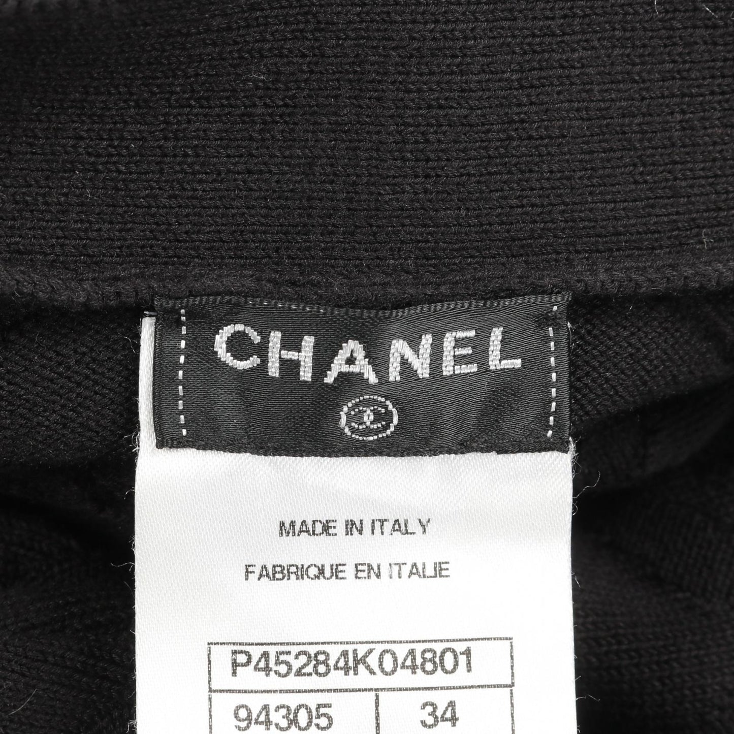 Chanel Coco Mark Button Cotton Cardigan Bag
