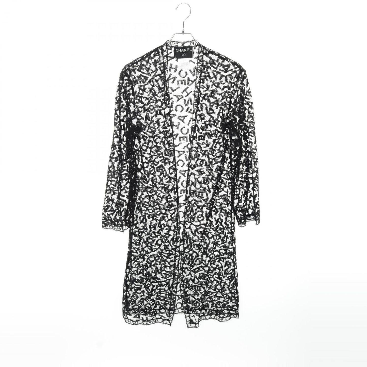 Chanel Coco Mark Cotton Cardigan Top Bag