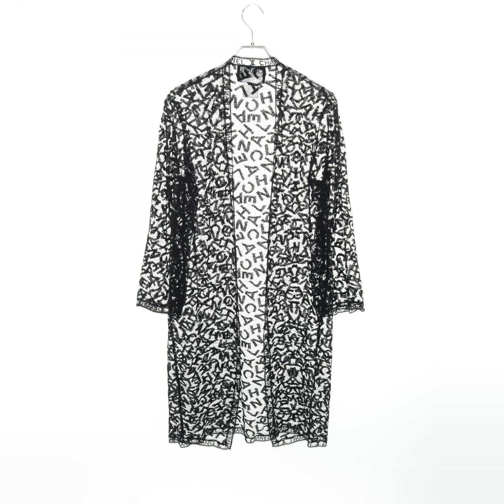 Chanel Coco Mark Cotton Cardigan Top Bag