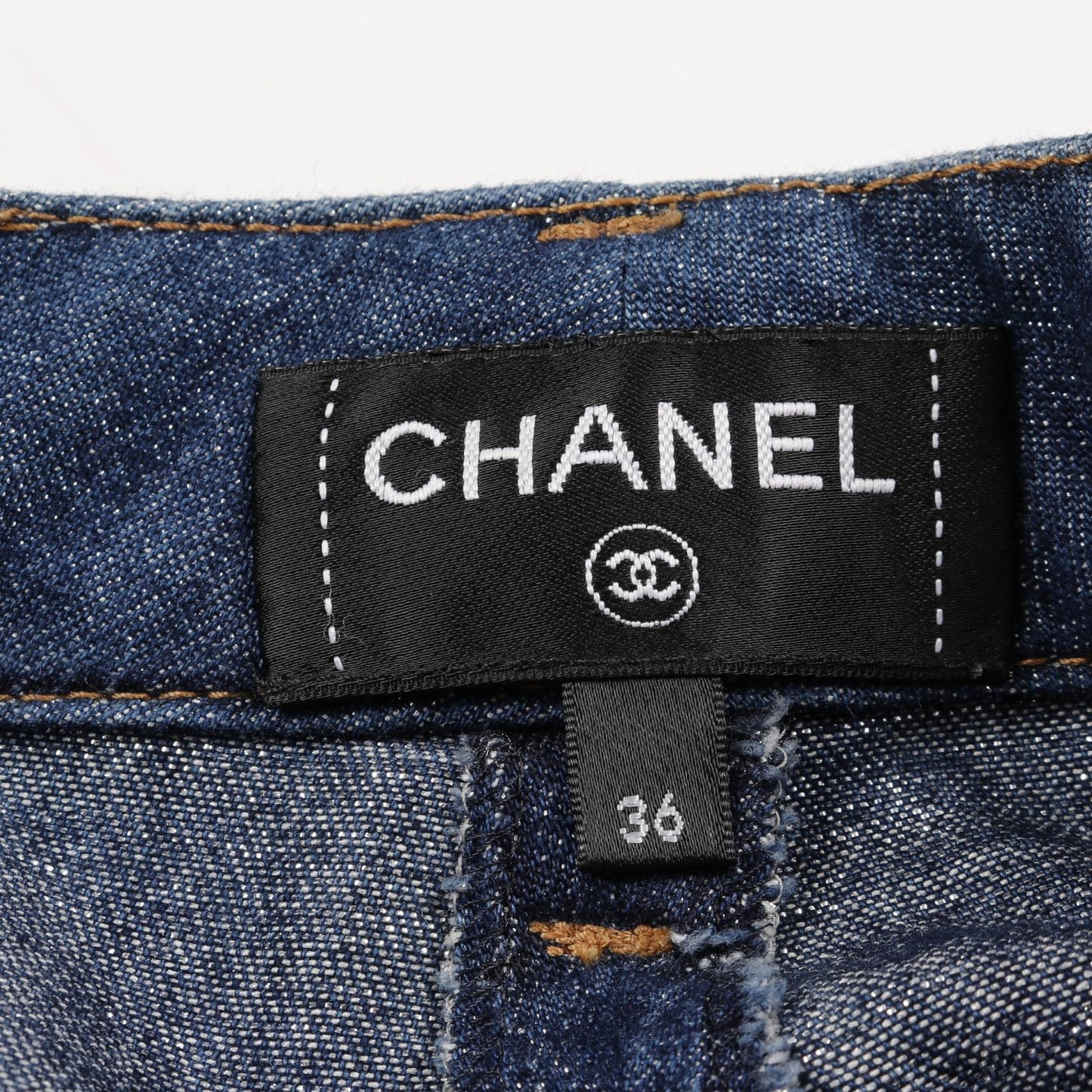 Chanel Denim Cotton Pants