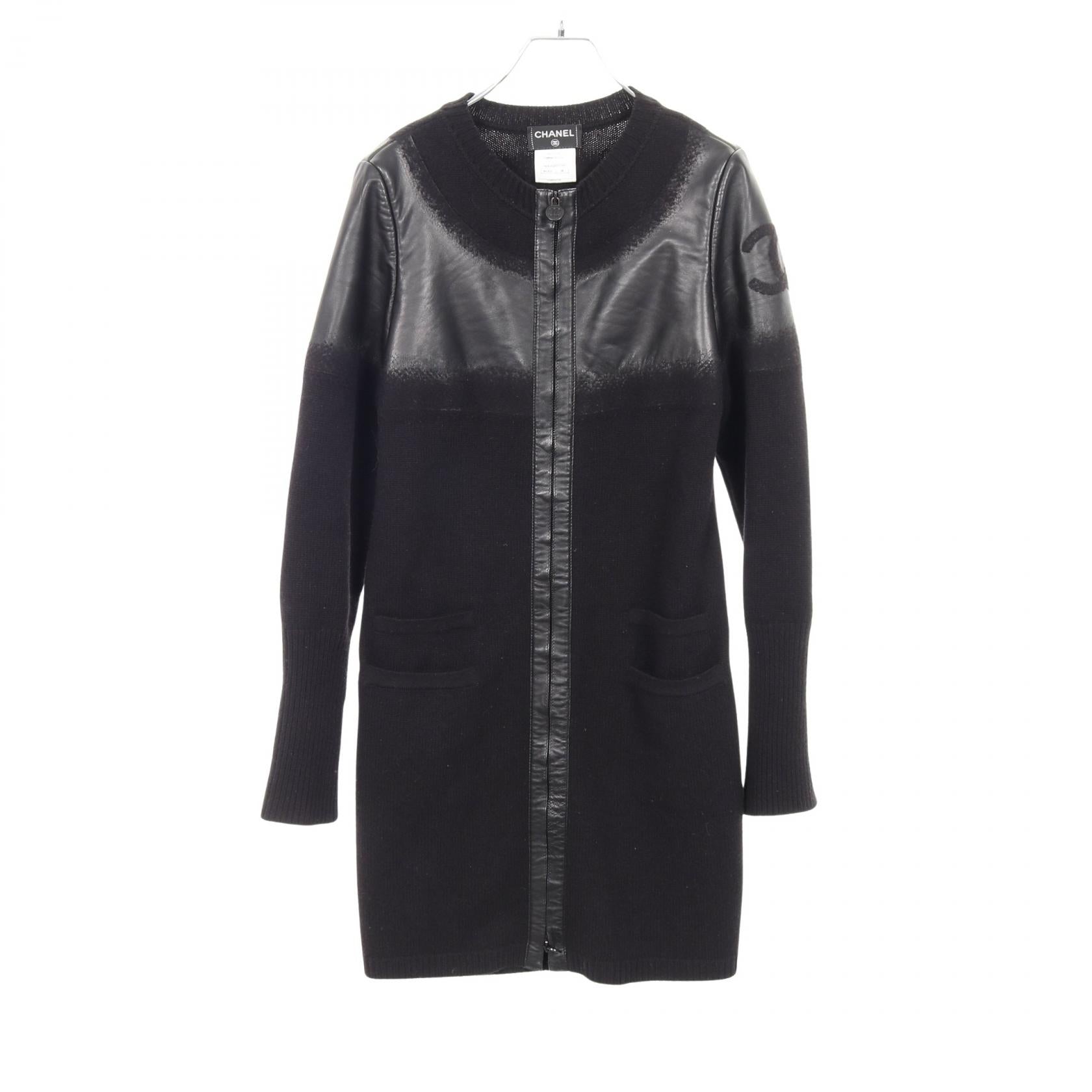 Chanel Coco Mark Wool Lambskin Outerwear