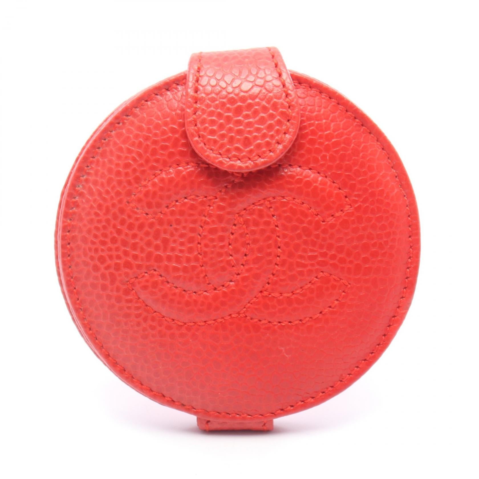 Chanel Coco Mark Caviar Skin Accessory Bag