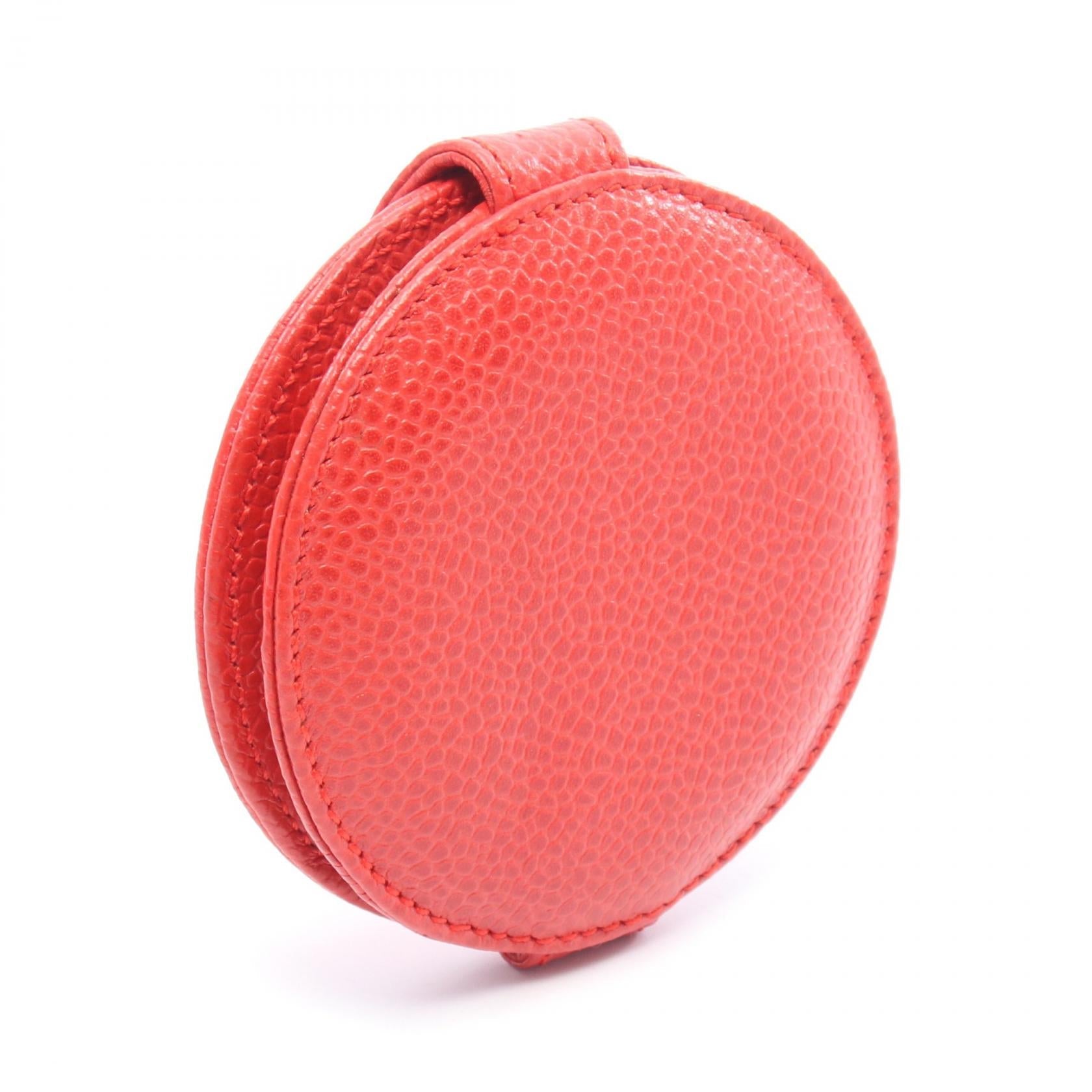 Chanel Coco Mark Caviar Skin Accessory Bag