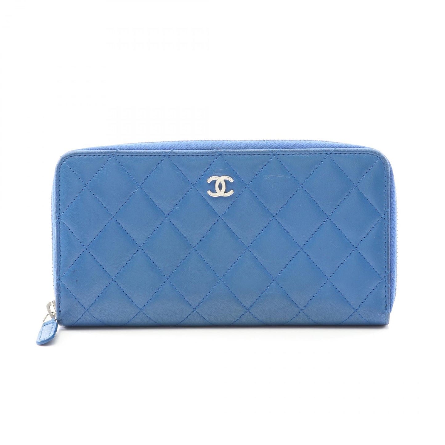 Chanel Matelasse Lambskin Long Wallet