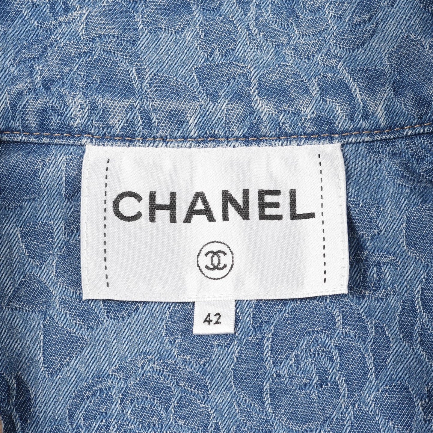 Chanel Camellia Cotton Dress