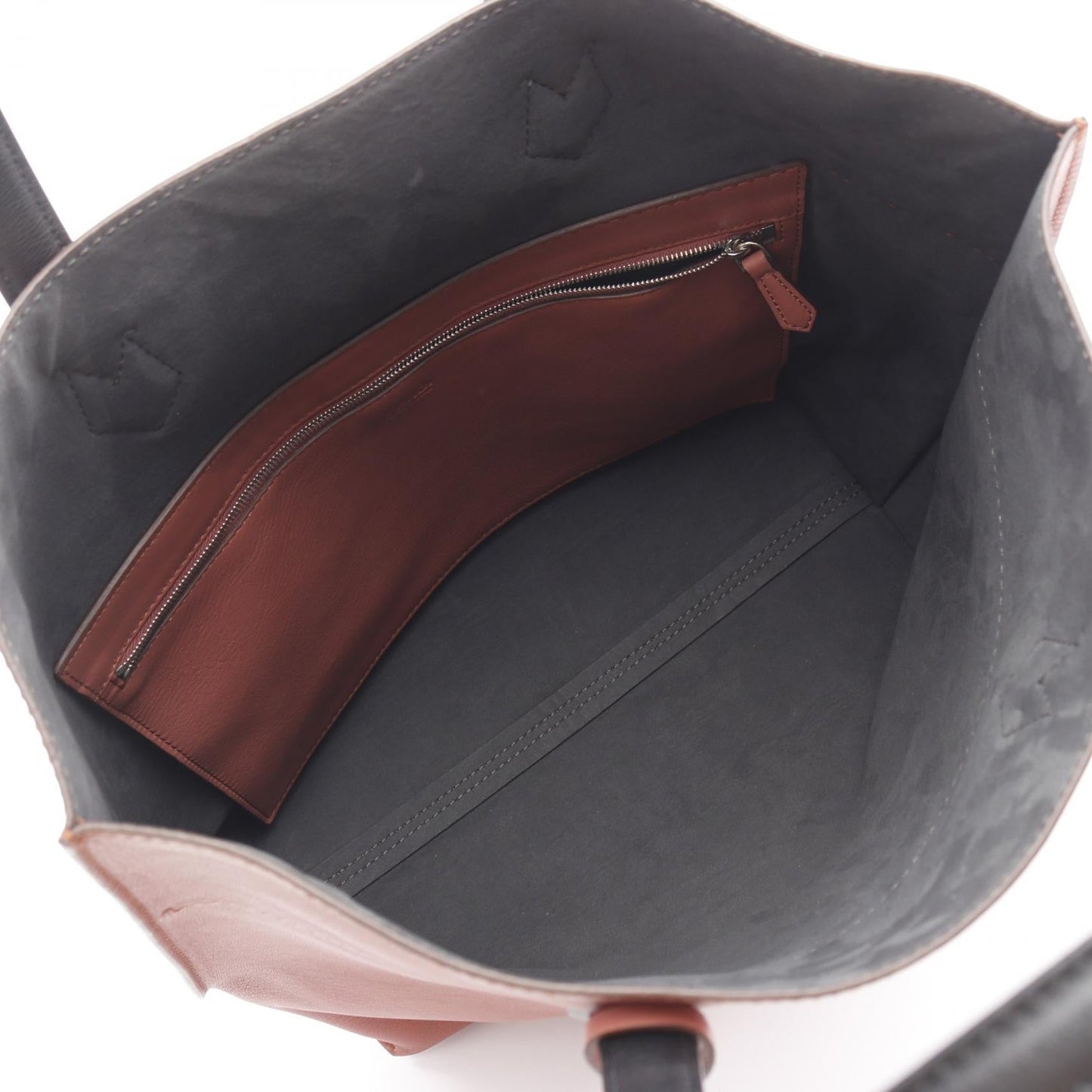Fendi All In Shopping Tote Bag Leather
