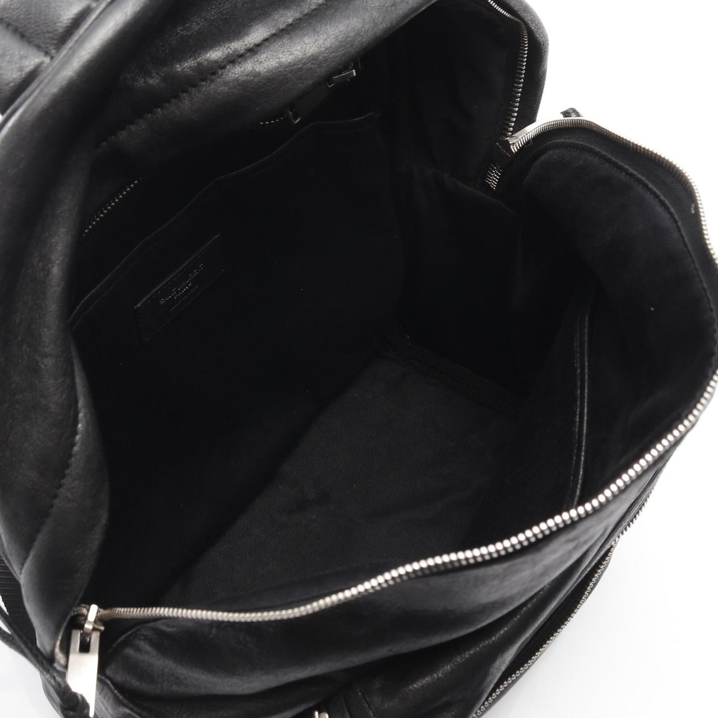 YSL Saint Laurent Paris City Backpack Leather Canvas