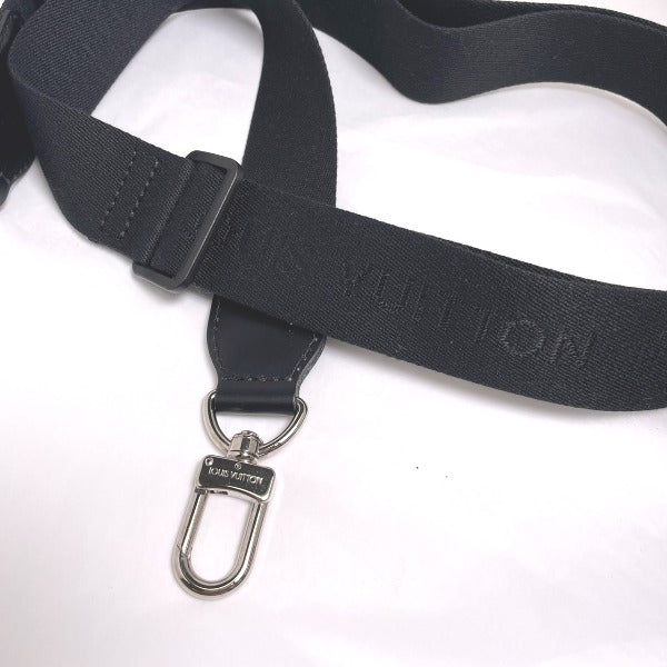Louis Vuitton strap N51192 Steel Adjustable Damier Canvas Black Shoulder Bag