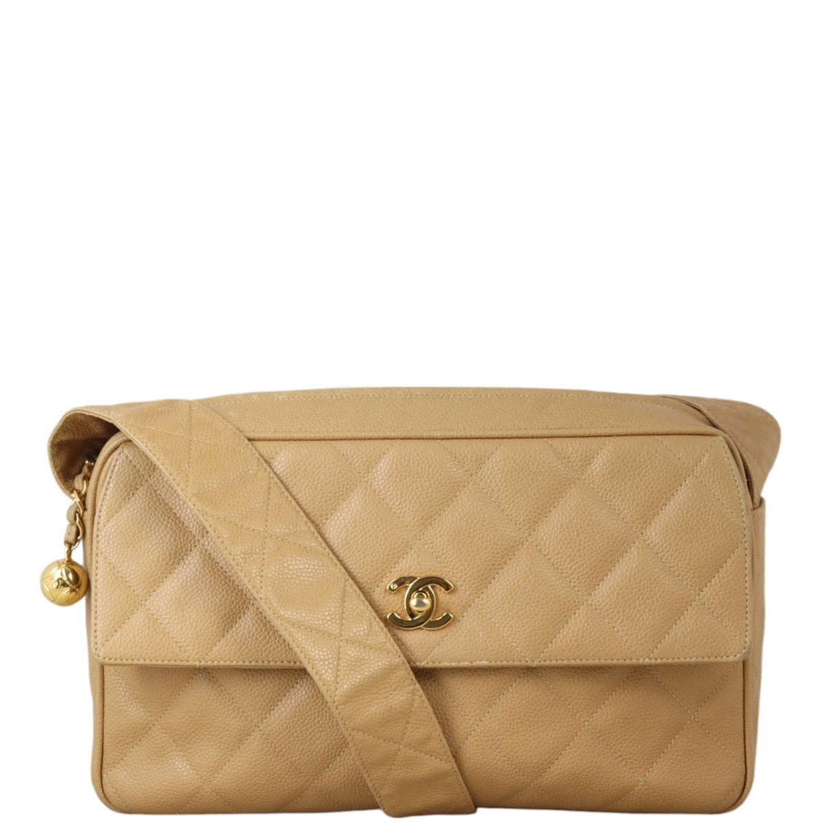 Chanel CC Camera Bag Quilted Flap Handbag