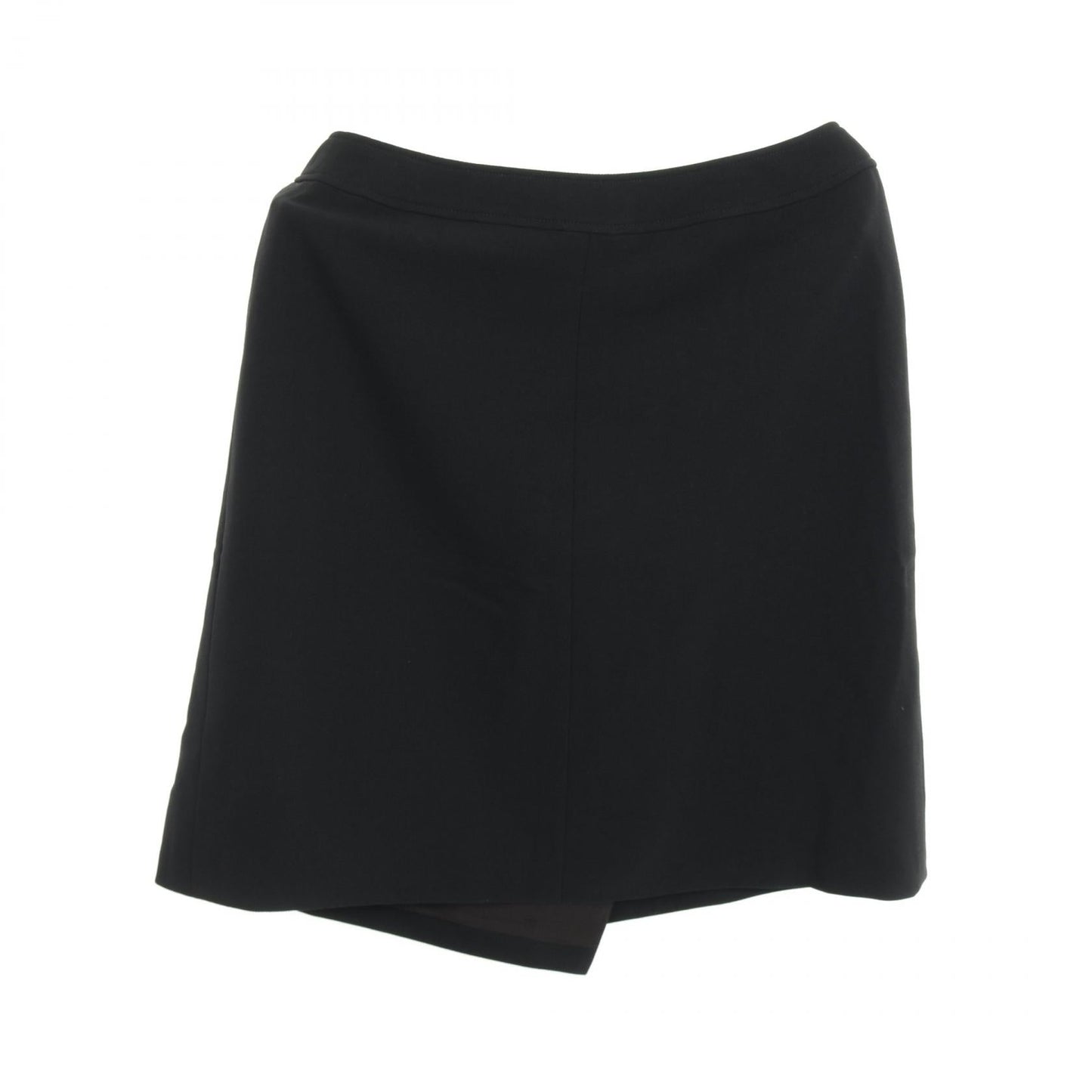 Chanel Coco Mark Button Wool Skirt