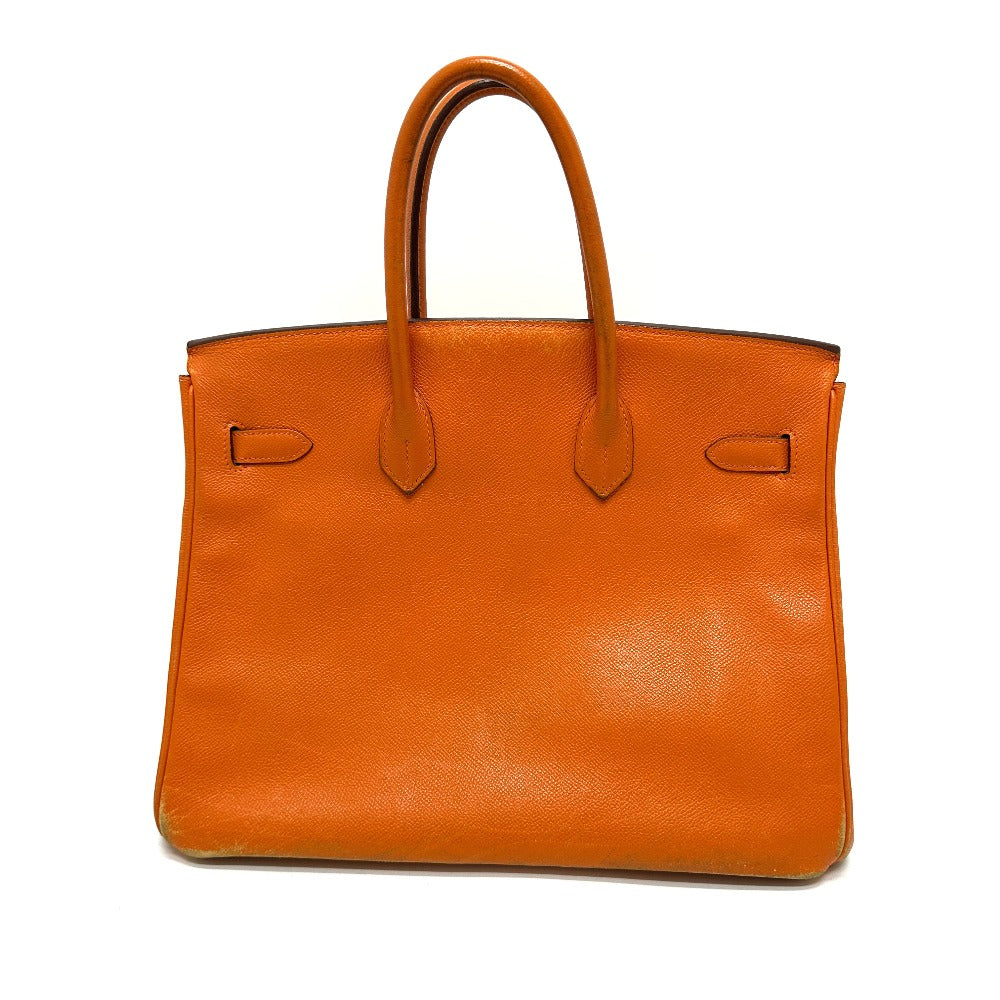 Epsom Orange Birkin Travel Bag