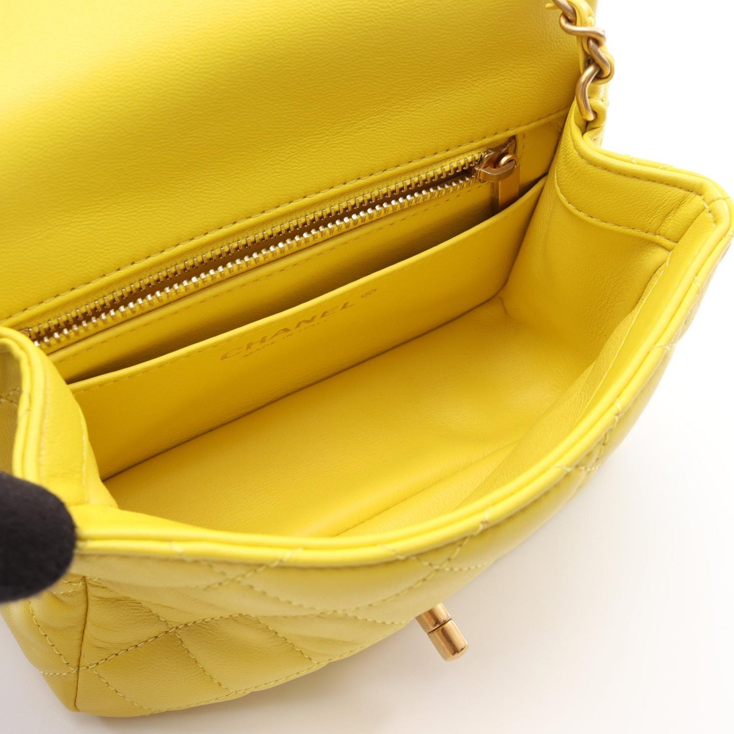 Chanel Mini Matelasse Lambskin Shoulder Bag