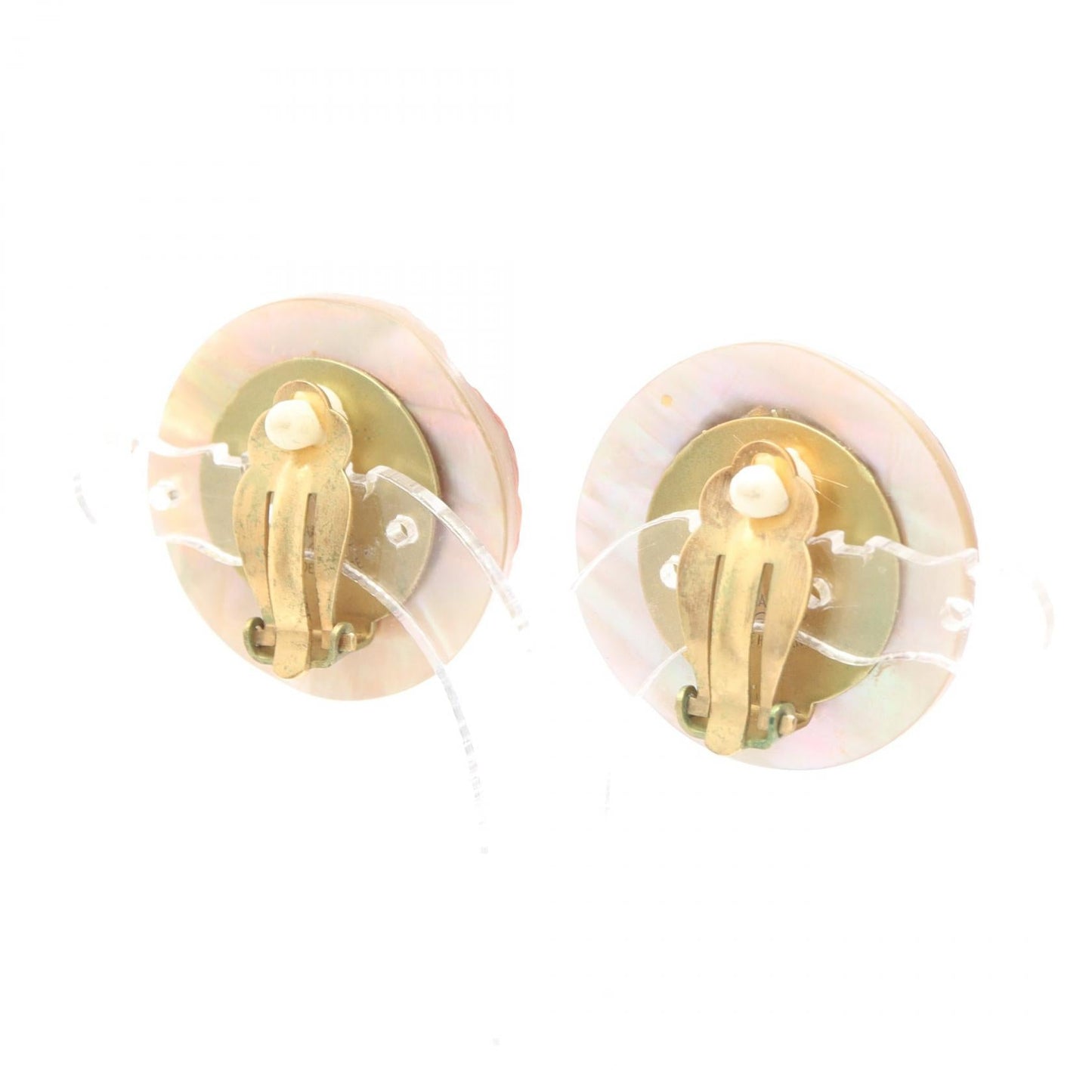 Chanel Triple Coco Mark Earrings