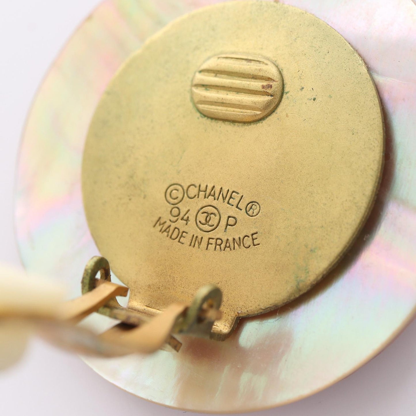 Chanel Triple Coco Mark Earrings