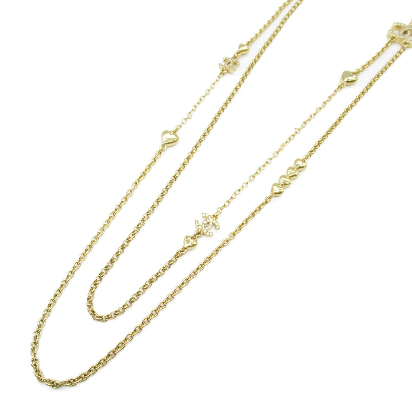 Chanel Coco Mark Long Necklace Necklace