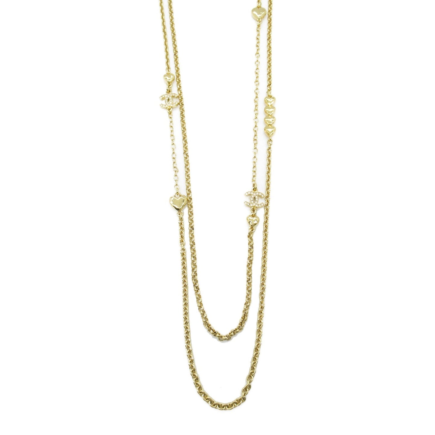 Chanel Coco Mark Long Necklace Necklace