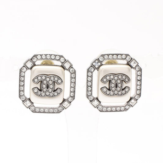 Chanel Coco Mark Earrings Stainless Steel Jewelry