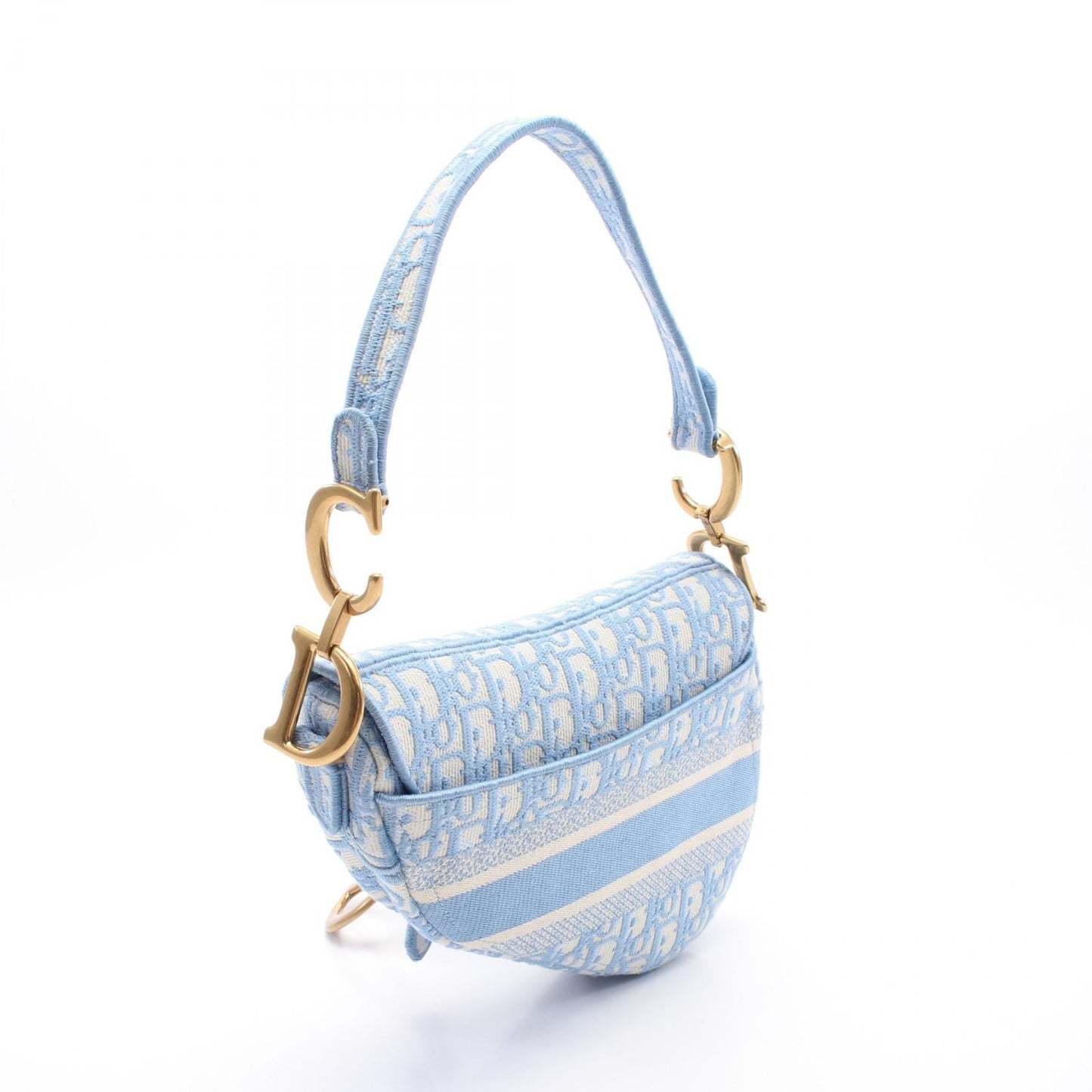 Dior Saddle Oblique Handbag Canvas Travel Bag