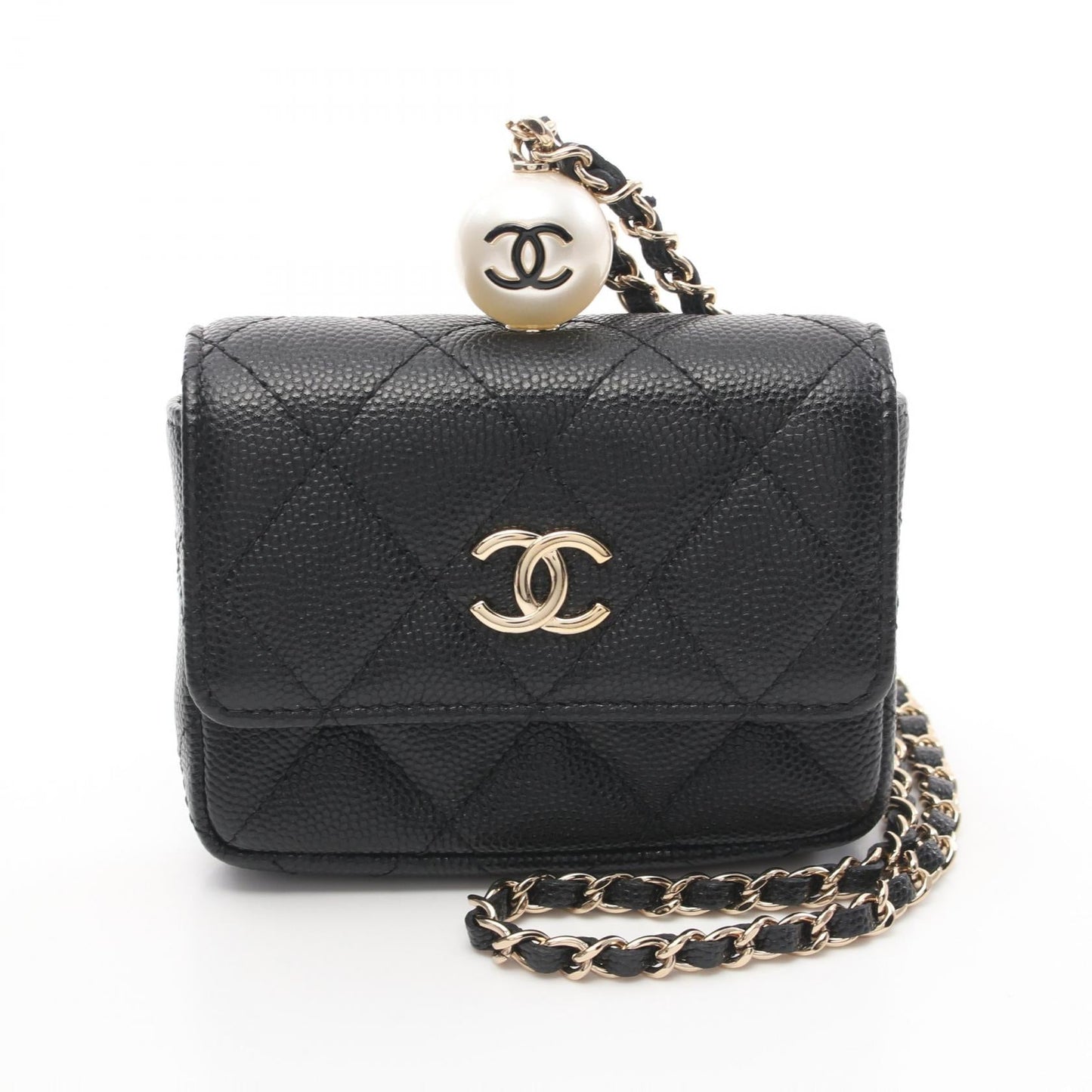 Chanel Matelasse Leather Coin Purse Bag