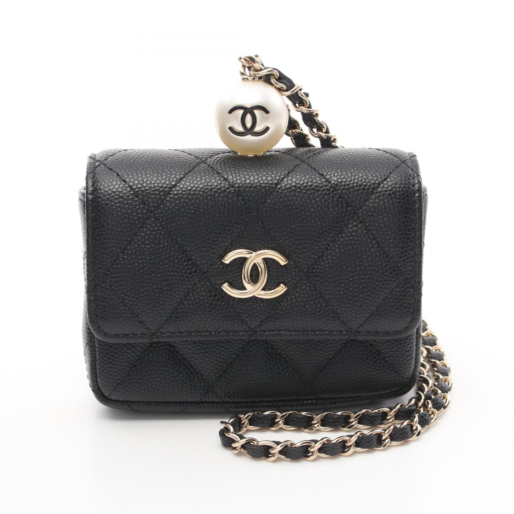 Chanel Matelasse Leather Coin Purse Bag