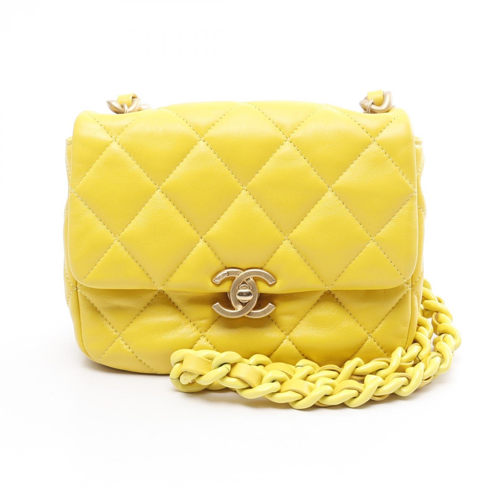 Chanel Mini Matelasse Lambskin Shoulder Bag 8