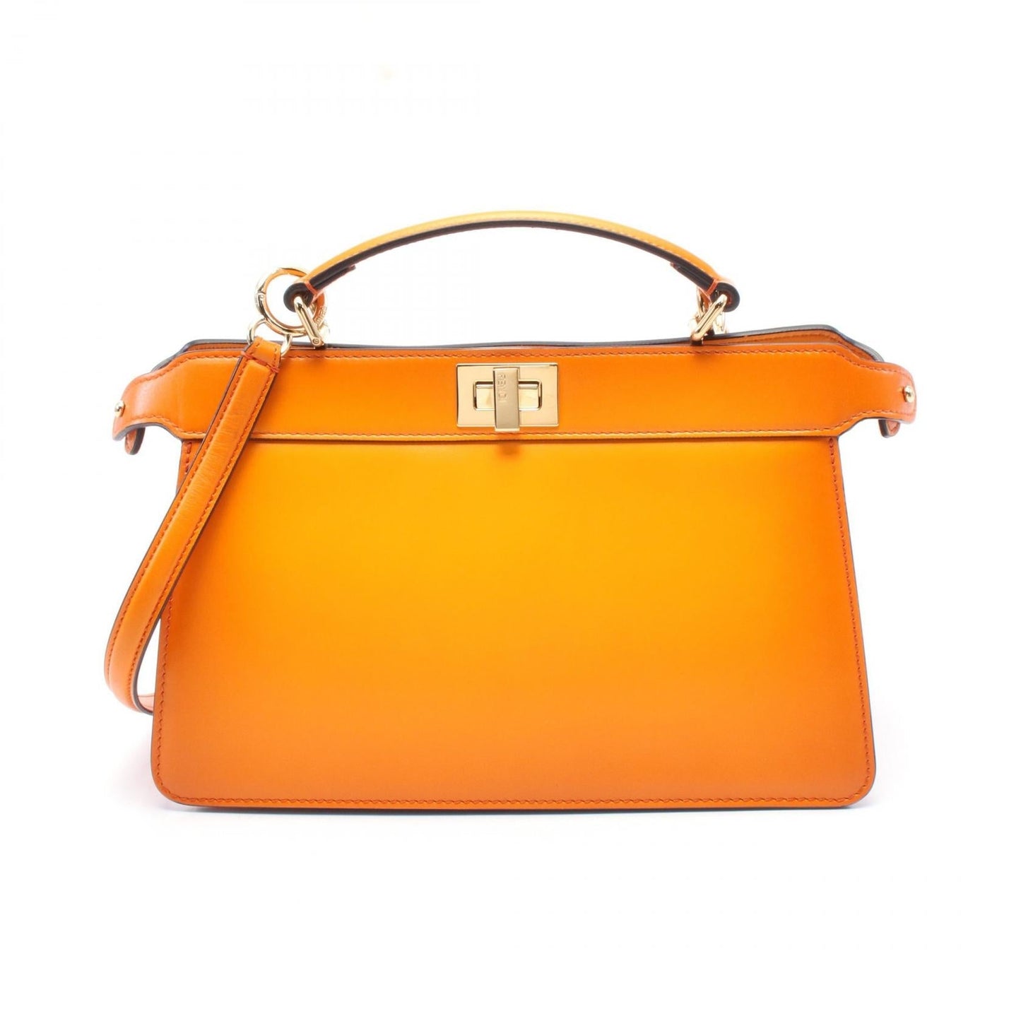 Fendi Peekaboo Iseeu Eastwest Handbag Leather Travel Bag