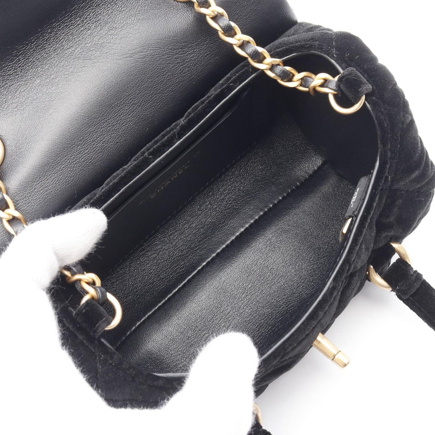 Chanel Matelasse Fabric Shoulder Bag