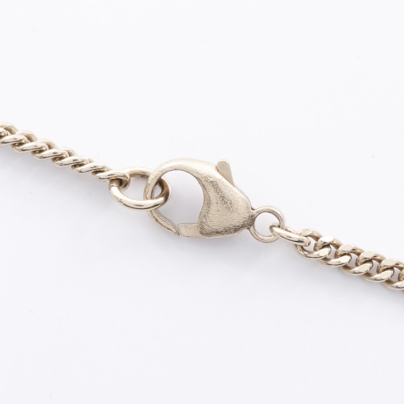 Chanel Coco Mark Ribbon Necklace