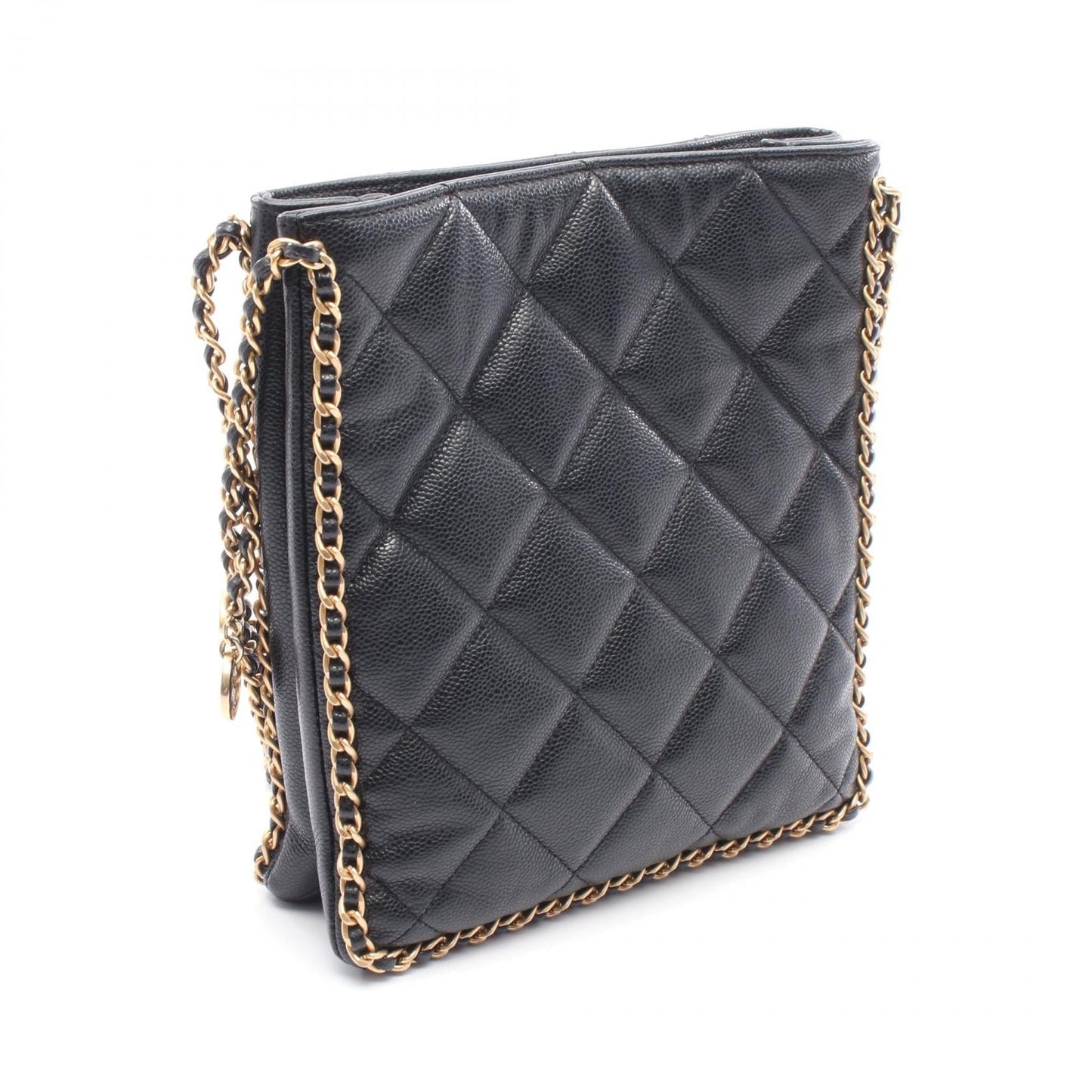 Chanel Small Shopping Calf Shoulder Bag