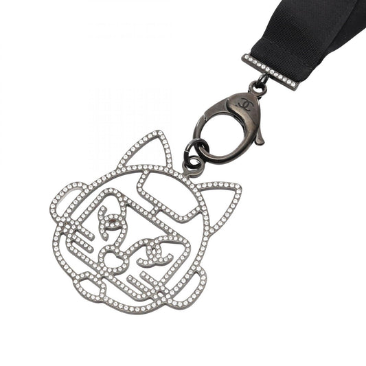 Chanel Coco Mark Cat Robot Necklace