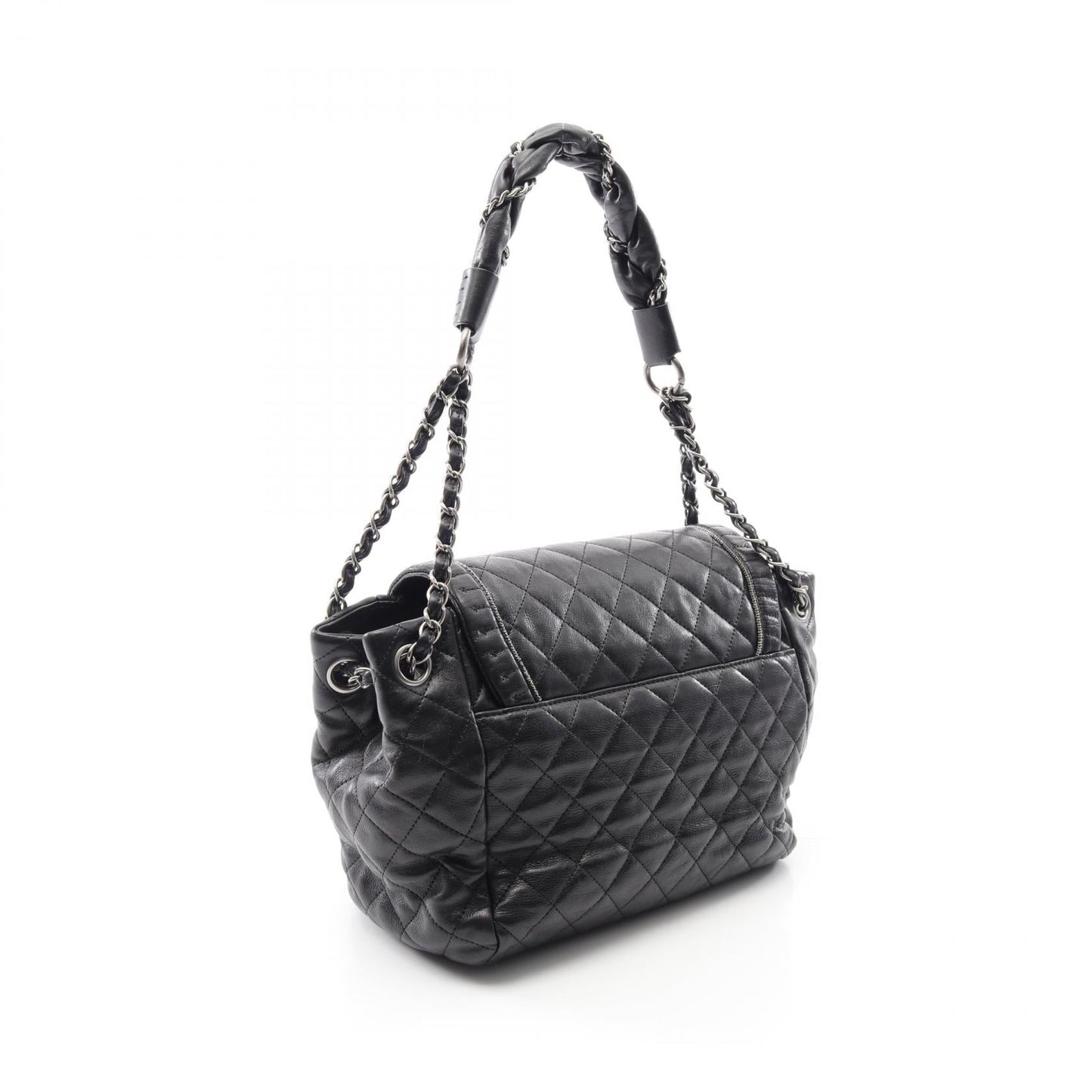 Chanel Coco Mark Lambskin Shoulder Bag