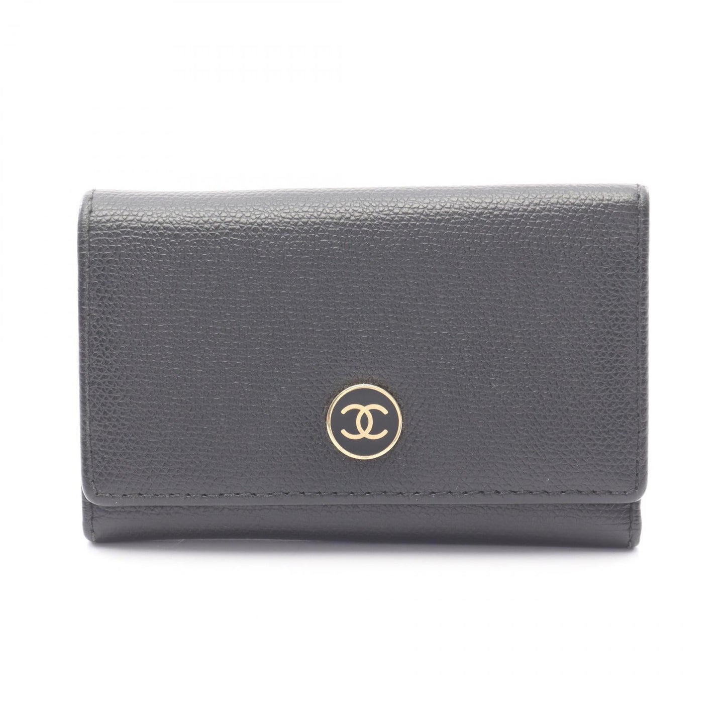 Chanel Coco Mark Leather Key Case