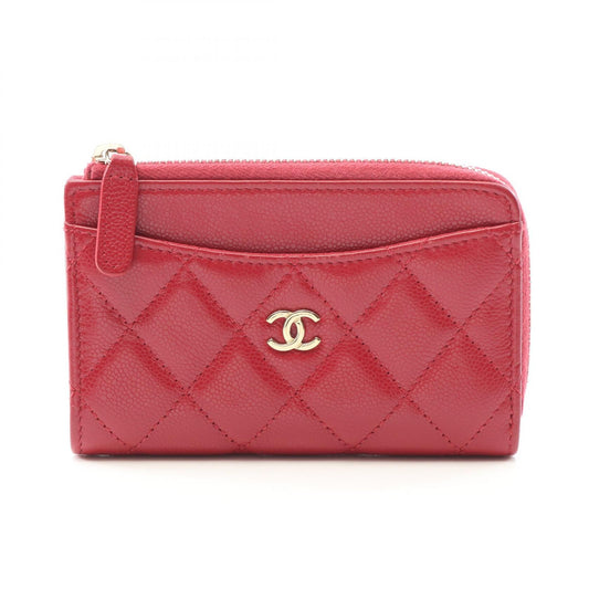 Chanel Matelasse Caviar Skin Coin Case Bag