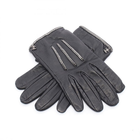 Chanel Coco Mark Lambskin Gloves Bag
