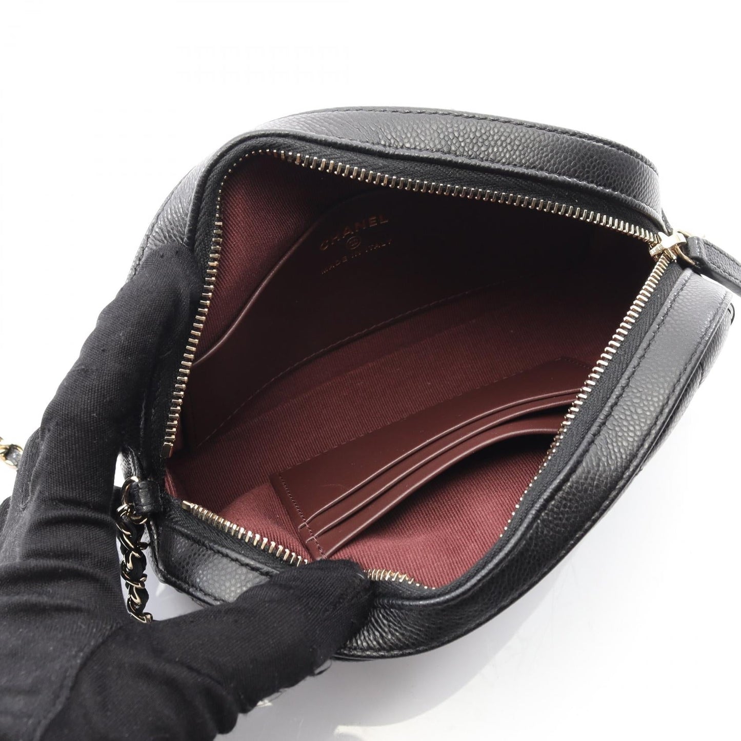 Chanel Matelasse Caviar Skin Wallet