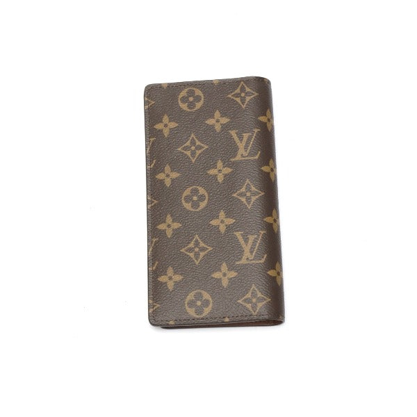 Louis Vuitton Long Purse M66540 Long Purse Monogram Canvas Brown Wallet Case