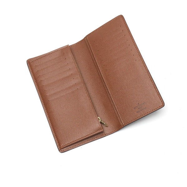 Louis Vuitton Long Purse M66540 Long Purse Monogram Canvas Brown Wallet Case