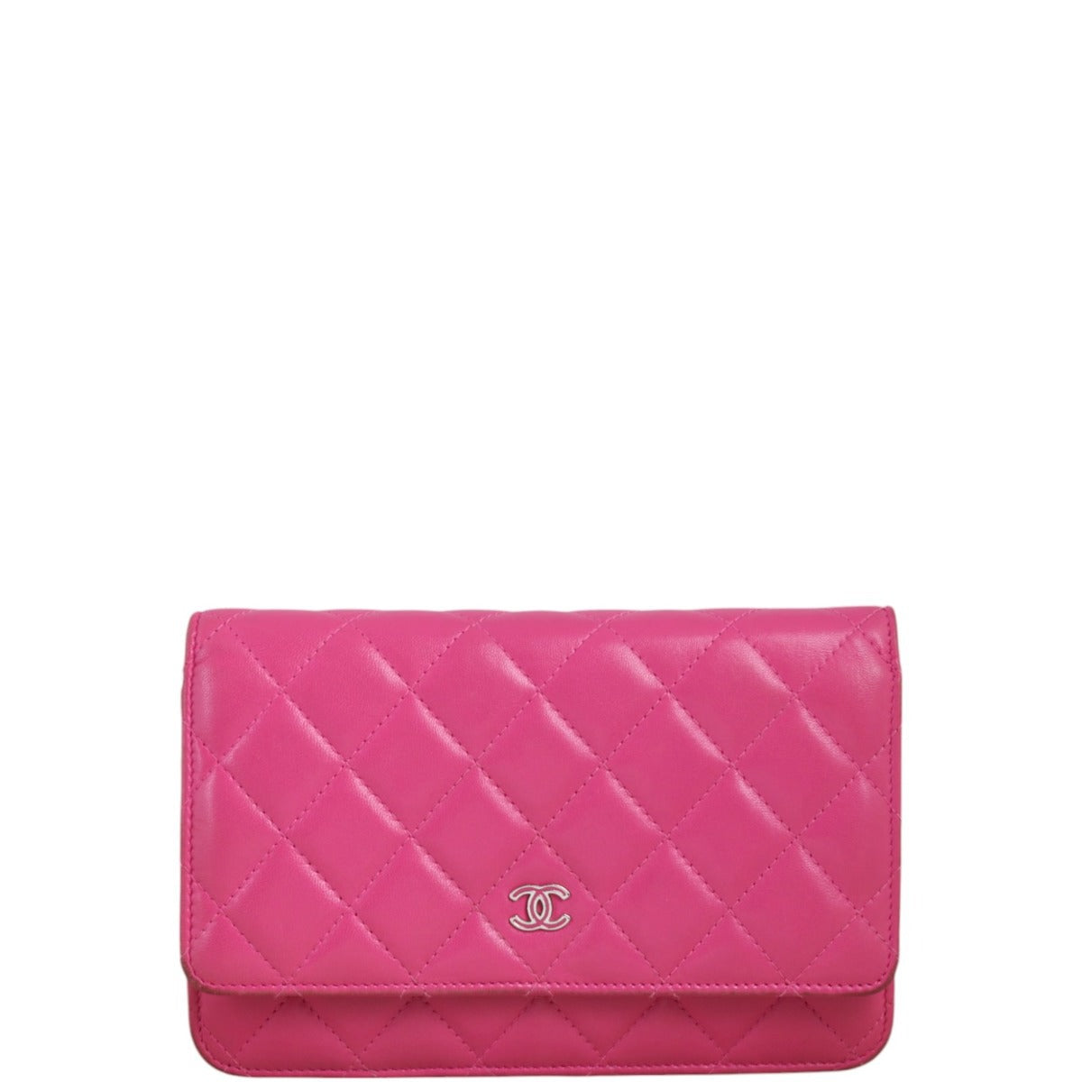 Chanel Classic Wallet on Handbag Quilted Pink Crossbody Bag Chain 06122024