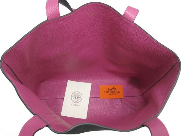 Hermes Luxury Shopping Bag Cross Body Bag Pink Travel Bag