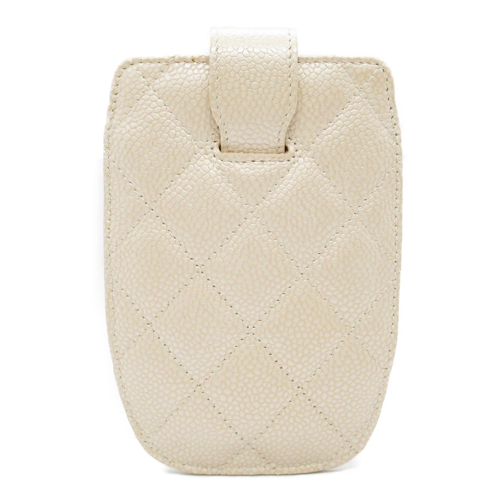 Chanel Matelassé Grained Calfskin Card Case Bag