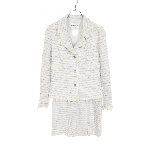 Chanel Set Up Cotton Rayon Set Up Bag