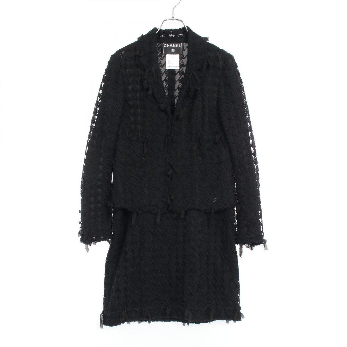 Chanel Suit Wool Nylon Suit Bag