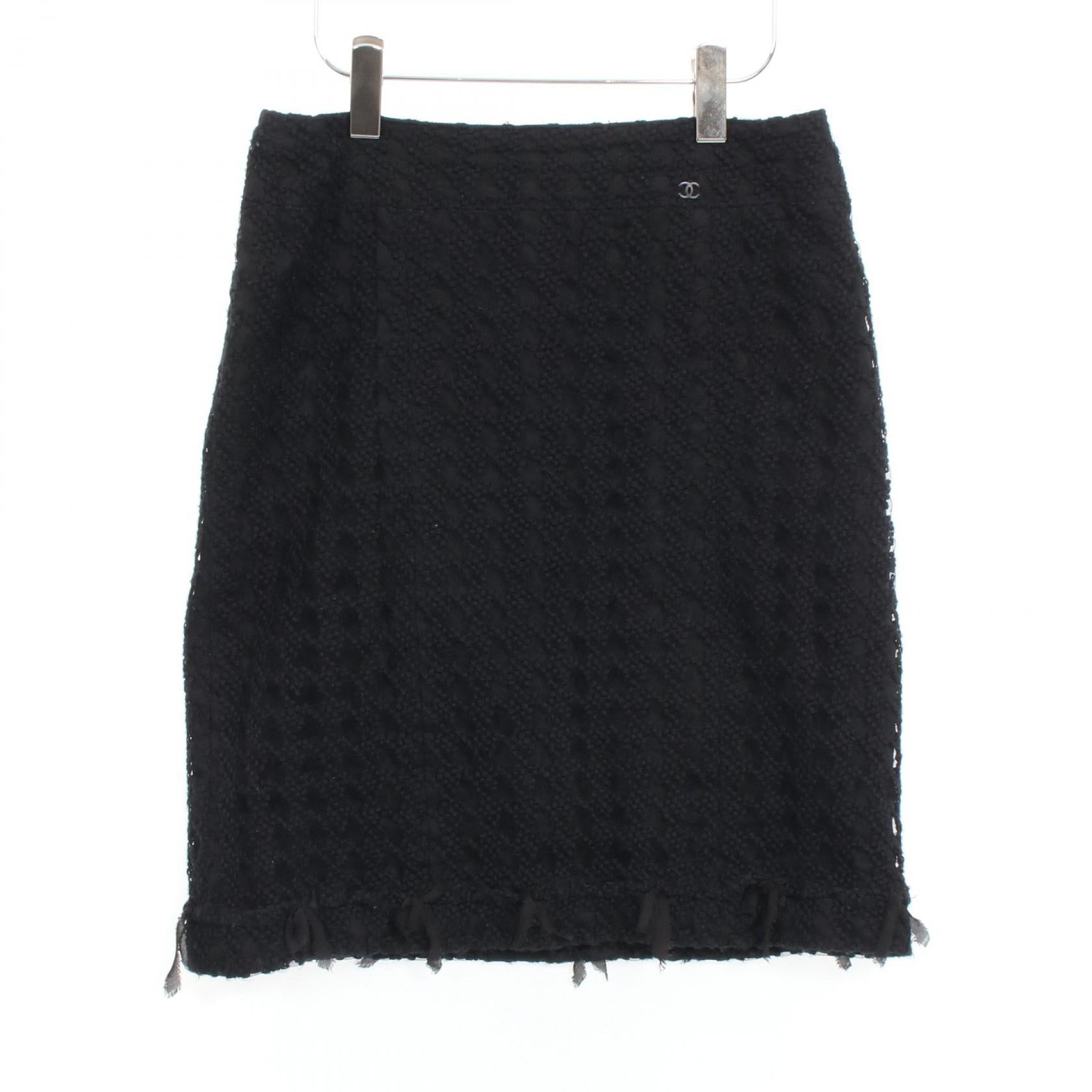Chanel Suit Wool Nylon Suit Bag