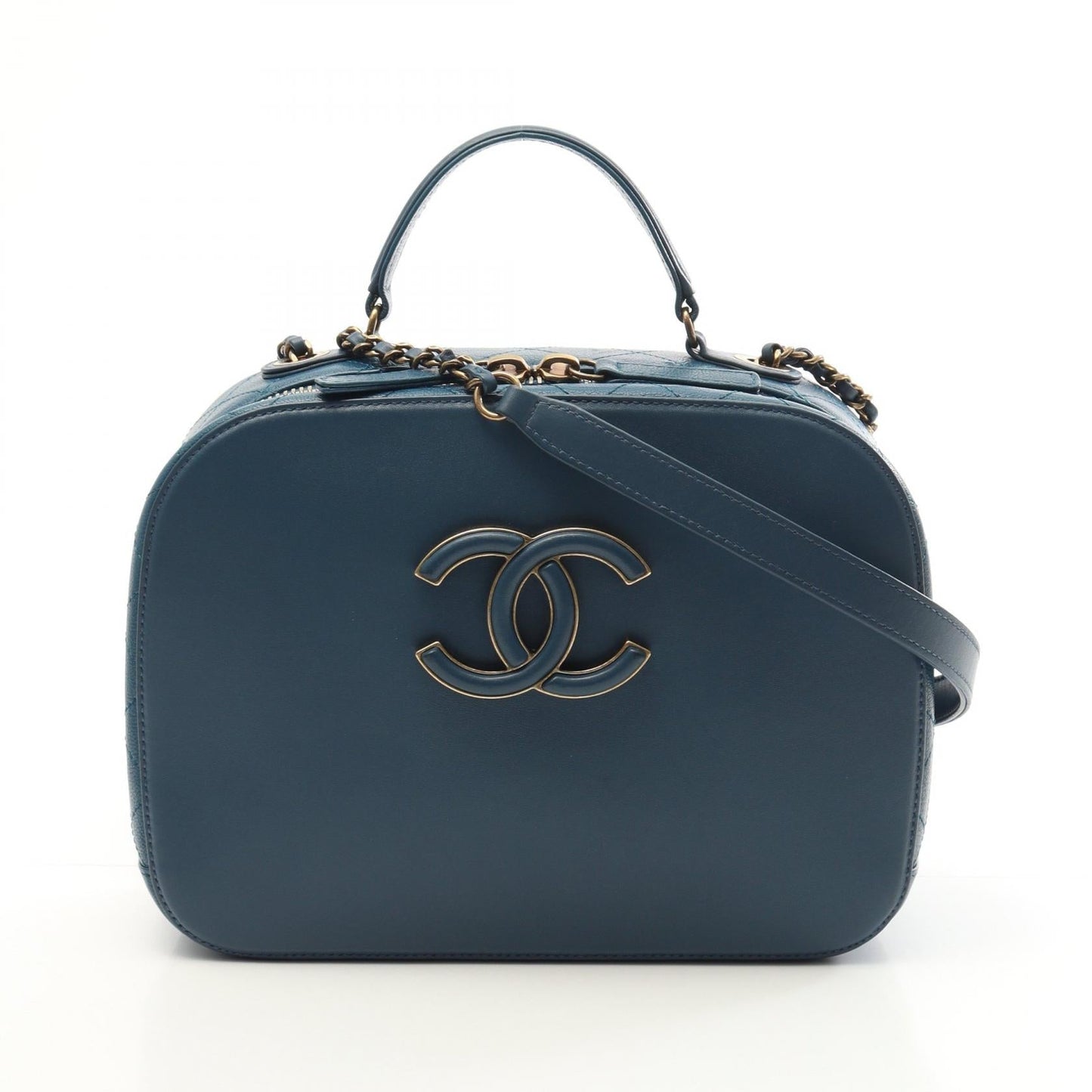 Chanel Coco Mark Leather Shoulder Bag