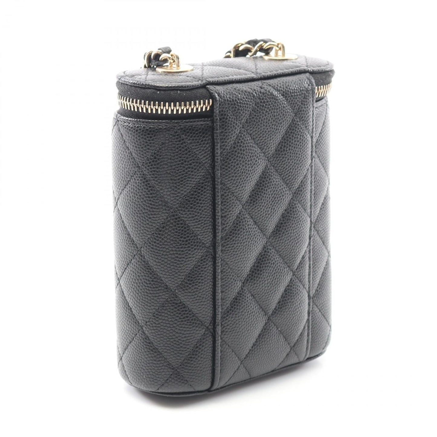 Chanel Matelasse Caviar Skin 2Way Shoulder Bag