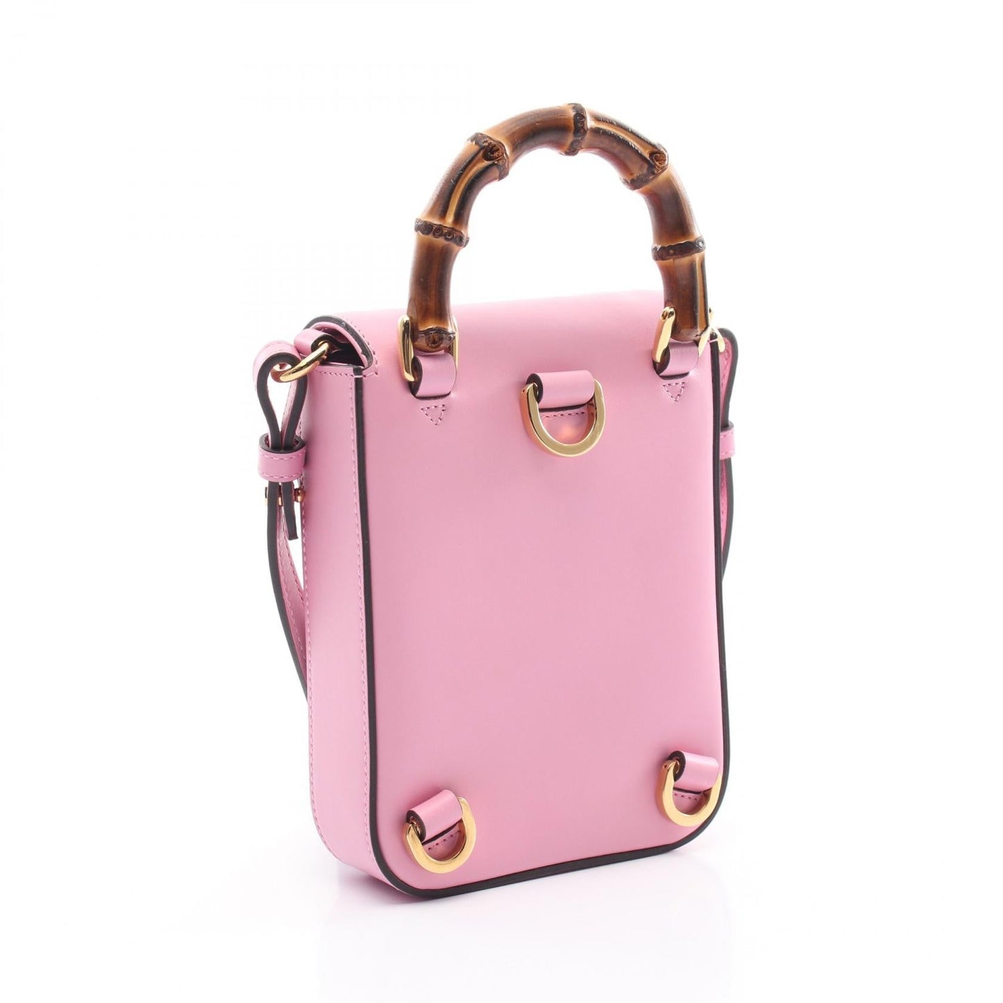 Gucci Bamboo Handbag Leather Travel Bag Handbag 19